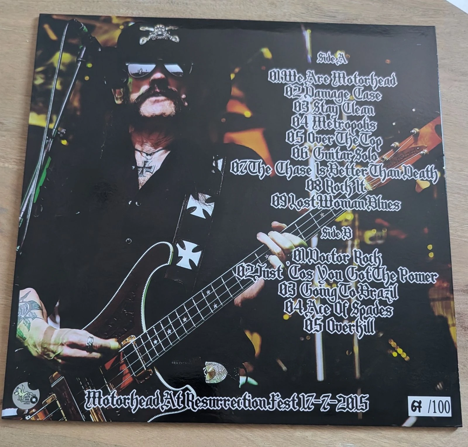 Motorhead vinilo rojo 100 copias – photo 2